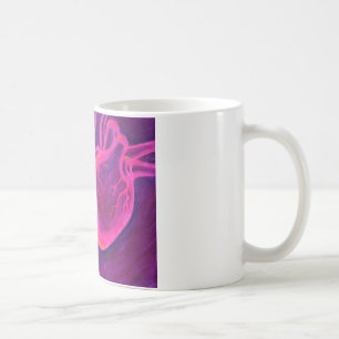 Taza De Café Dos corazones golpeando juntos