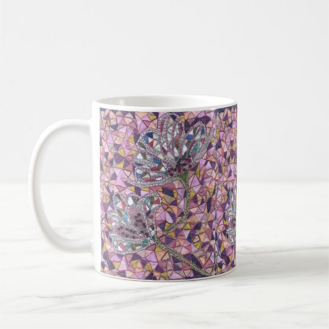 Taza De Café Dos flores (Izquierda)