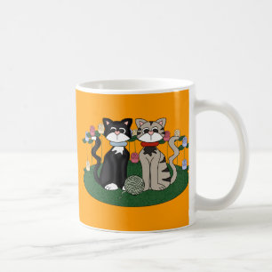 Taza De Café Dos Gatos