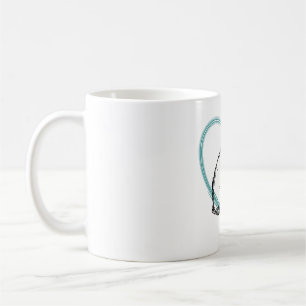 Taza De Café Dos Gatos Abrazándose