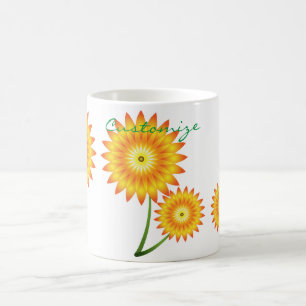 Taza De Café Dos girasoles Thunder_Cove