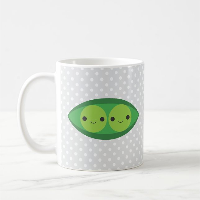 Taza De Café Dos guisantes en una vaina (Izquierda)
