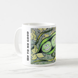 Taza De Café Dos guisantes en una vaina
