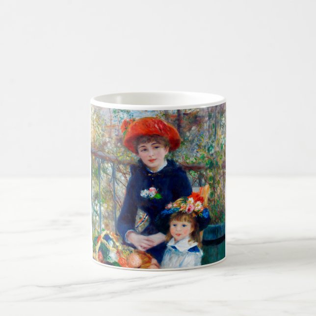 Taza De Café Dos hermanas, Renoir