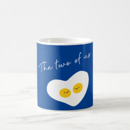 Taza De Café Dos huevos en el Personalizable de amor