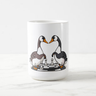 Taza De Café Dos juegos de ajedrez en Geese