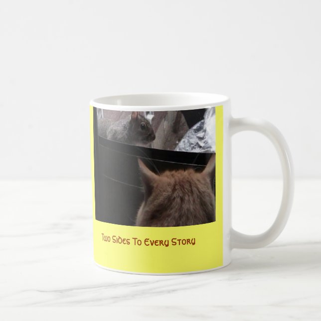 Taza De Café Dos lados a cada historia (Derecha)