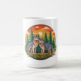 Taza De Café Dos lobos