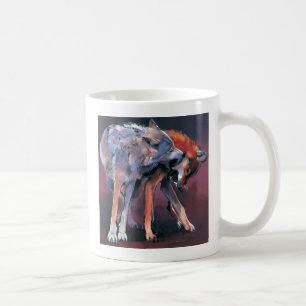 Taza De Café Dos lobos 2001