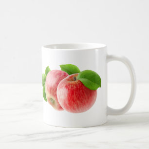 Taza De Café Dos manzanas rojas