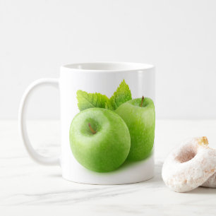 Taza De Café Dos manzanas verdes