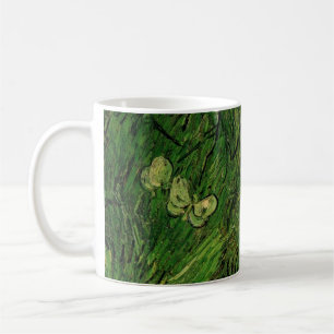 Taza De Café Dos mariposas blancas por Vincent van Gogh