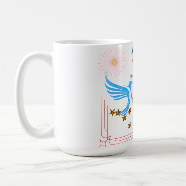 Taza De Café Dos pájaros majestuosos (Izquierda)