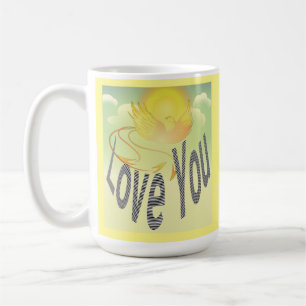 Taza De Café Dos Palabras —Te Amas. Sobre el pájaro Fénix Amari