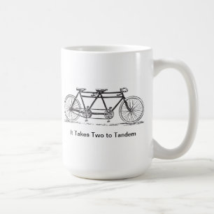 Taza De Café Dos para tándem