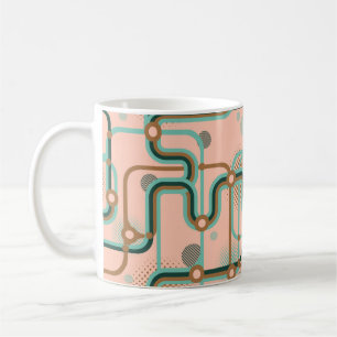 Taza De Café Dos patrones impecables en diferentes colores. Abs