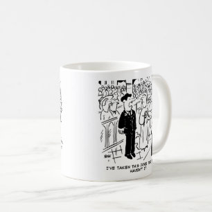 Taza De Café Dos Personalizados Temáticos De Bridegroom.
