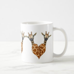Taza De Café Dos preciosas jirafas