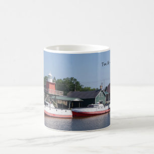 Taza De Café Dos ríos, mug. Wisconsin