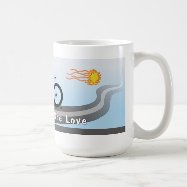 Taza De Café Dos ruedas un amor (Derecha)