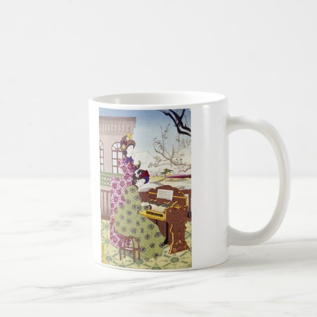 Taza De Café Dos señoras japonesas, C1890 (Derecha)