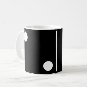 Taza De Café Dos un negro Domino Mug