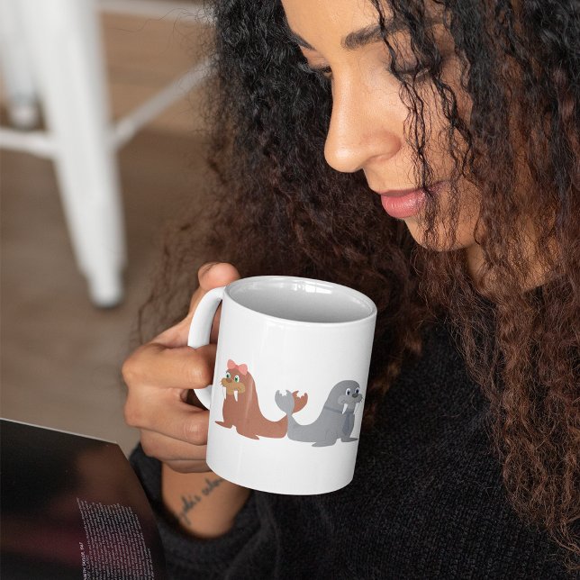 Taza De Café Dos Walruses Coffee Mug (Subido por el creador)