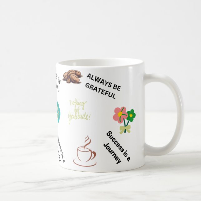 Taza De Café Dosis diaria de Mug de inspiración (Derecha)