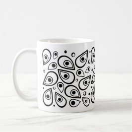 Taza De Café Dot Mug negrita