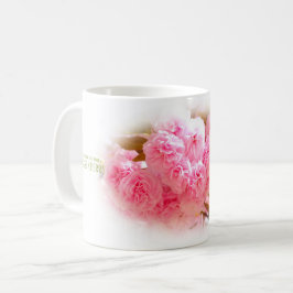 Taza De Café Double Cherry Blossom: Sato-zakura