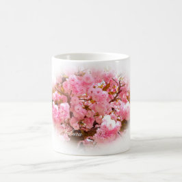 Taza De Café Double Cherry Blossom: Sato-zakura