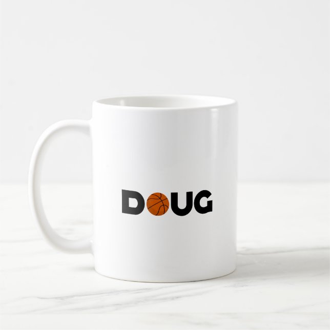 Taza De Café Doug Basketball Coffee Mug (Izquierda)