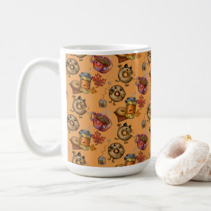 Taza De Café Doughnuts y té adorables