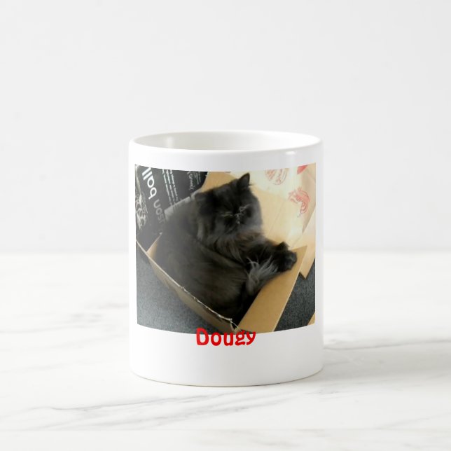 Taza De Café Dougy el gato persa (Centro)