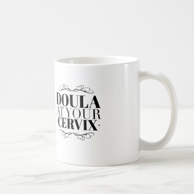 Taza De Café Doula en su cerviz (Derecha)