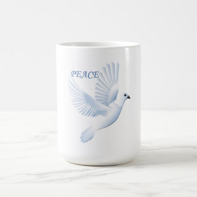 TAZA DE CAFÉ DOVE DE LA PAZ (Centro)