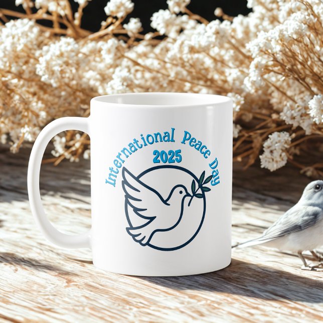 Taza De Café Dove del Día Internacional de la Paz (Subido por el creador)
