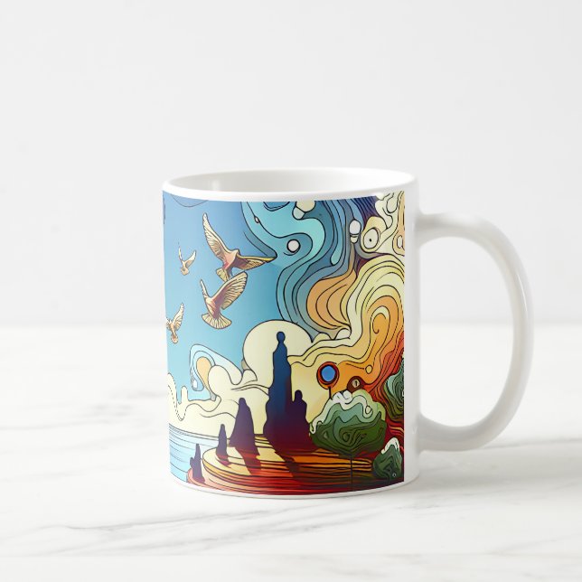 TAZA DE CAFÉ DOVE UTOPIA (Derecha)