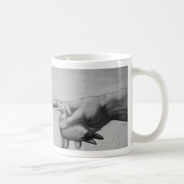 Taza De Café Doveness divino (Derecha)