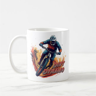 Taza De Café Downhill Graphic and Text