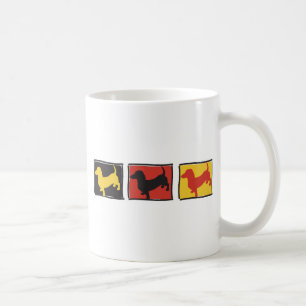 Taza De Café Doxie-3-BOX
