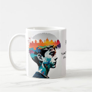 Taza De Café Dr. Anders Osborne Doctorado Cita positiva ADHD MU
