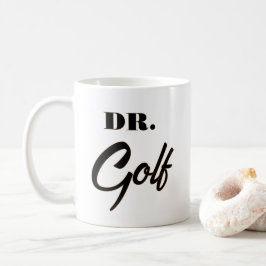 Taza De Café Dr. Golf Funny Design para los amantes del golf
