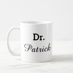 Taza De Café Dr. Mug-Personalizable Dr. Mug