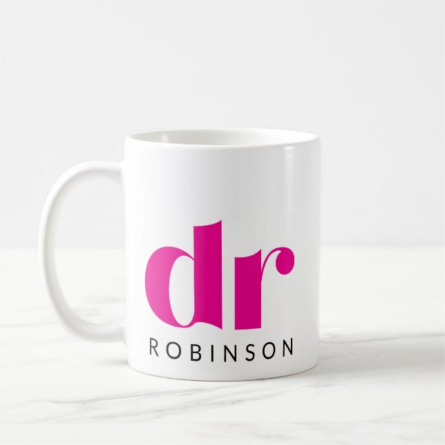 Taza De Café dr [Nombre personalizado] (Izquierda)