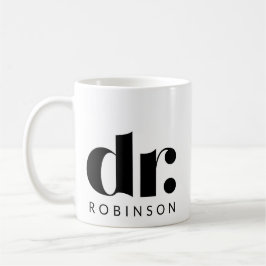 Taza De Café dr. [Nombre personalizado]
