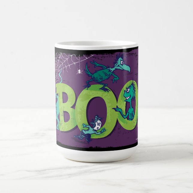 Taza De Café Dr. Seuss | ¡BOO! Gráfico de Halloween (Centro)