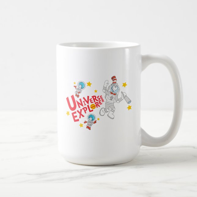 Taza De Café Dr. Seuss | Cat en el Explorador del universo del  (Derecha)