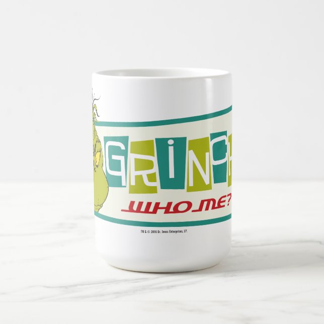 Taza De Café Dr. Seuss | El Grinch - ¿Quién? (Centro)