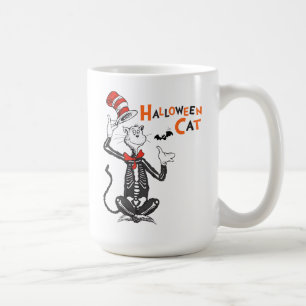 Taza De Café Dr. Seuss Gato en el sombrero de Halloween